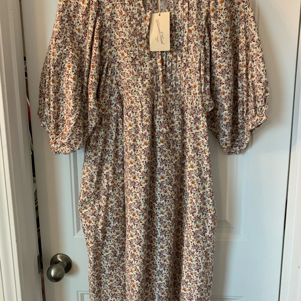 Universal Thread Floral Puff Sleeve Dress